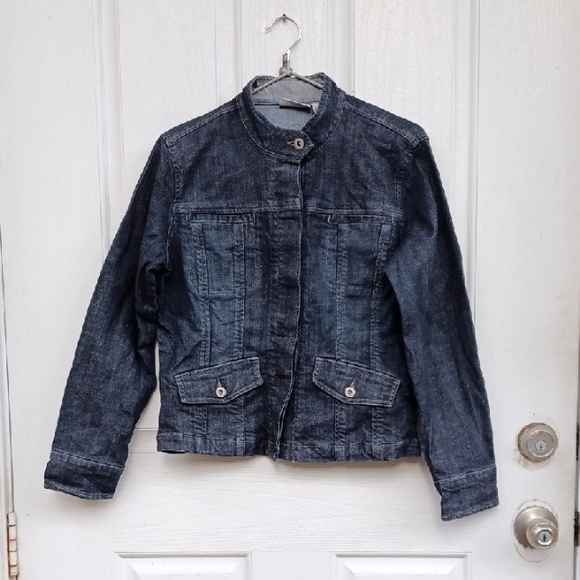 Chico's Jackets & Blazers - CHICO'S Denim Blue Women's Jacket SZ 0